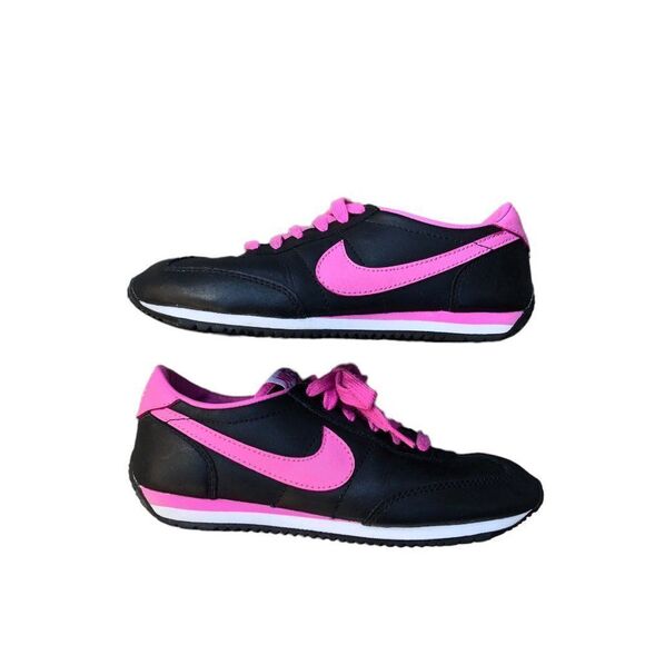Vintage 2007 Nike Cortez Black Pink Size 6.5 - Picture 10 of 12